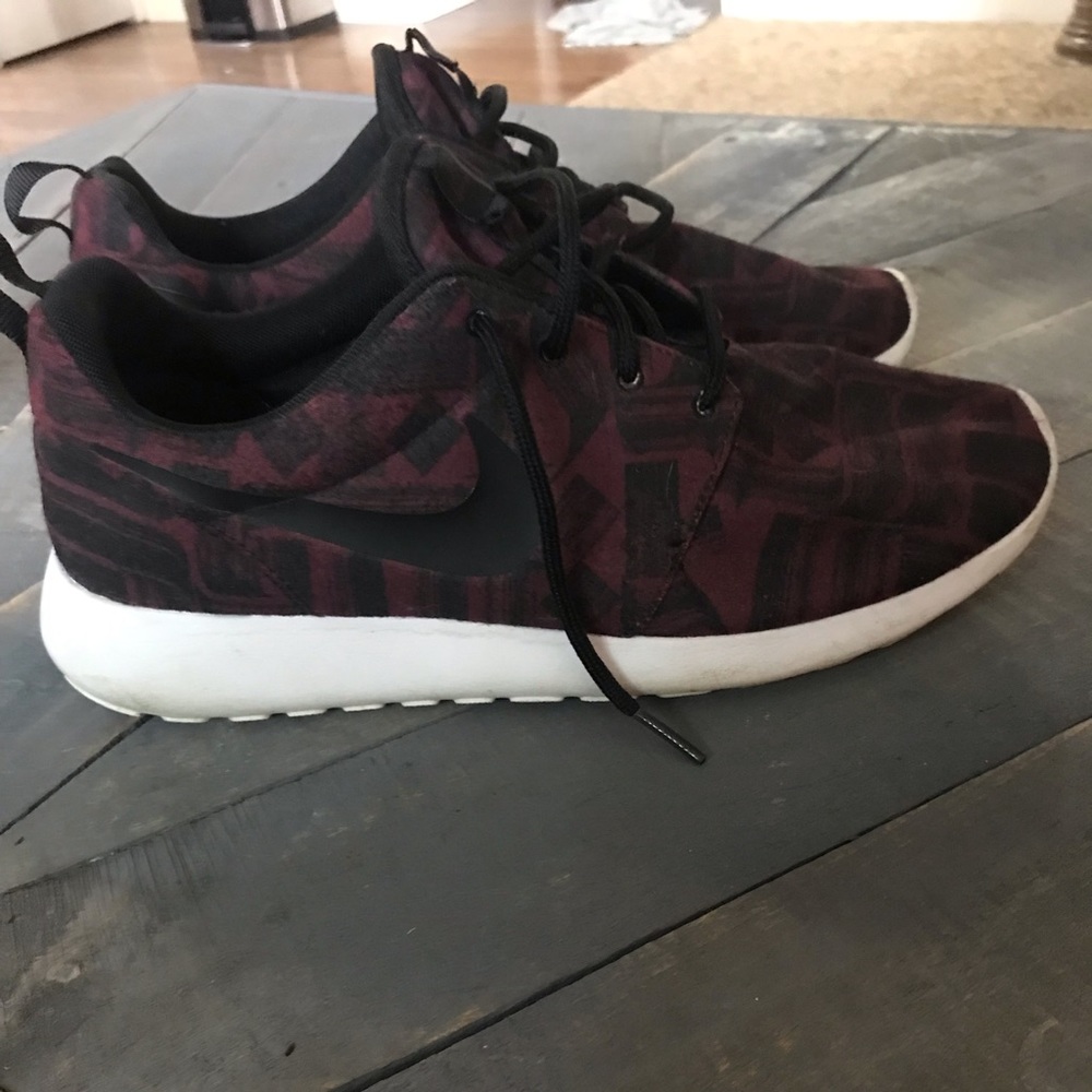 Aztec print Nikes